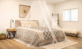 Ágy fölé helyezhető szúnyogháló