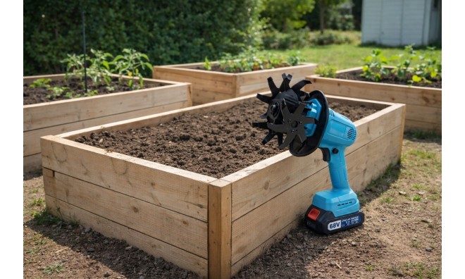 Hayami Akkumulátoros Kapálógép