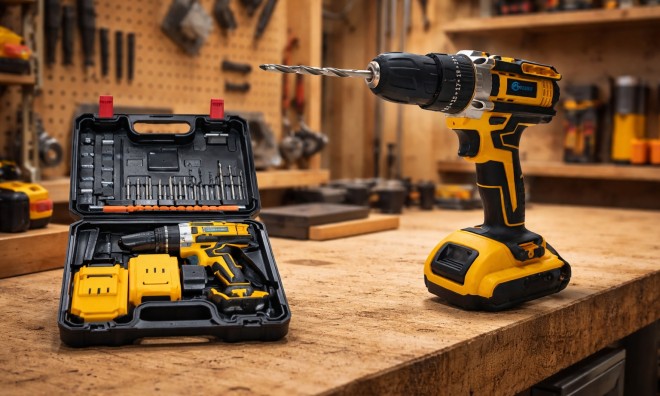 Hayami 2 akkus fúró-csavarozógép