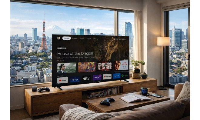 Continental 50'' 4K QLED Google tv