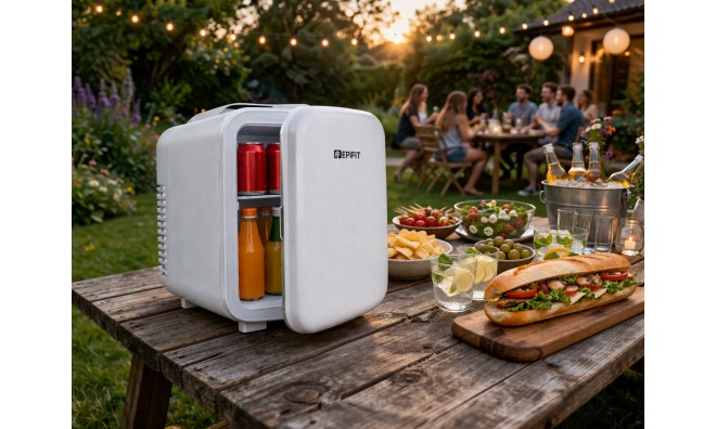 Hordozható 4 literes hűtőszekrény