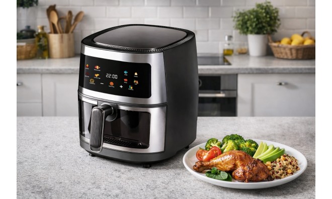 2400 W-os KIMIYO légkeveréses sütő