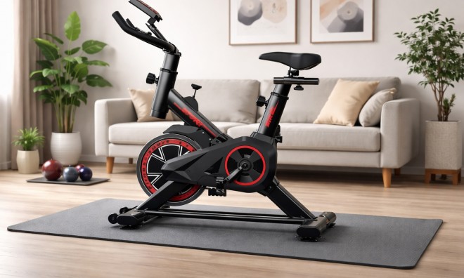 Spinning bicikli LCD kijelzővel