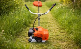 Flinke Benzinmotoros Fűkasza 5,8Le