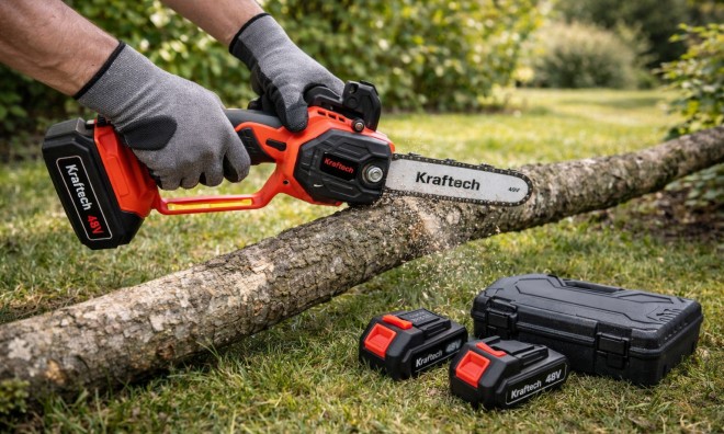 Kraftech mini láncfűrész KTBCHS48V