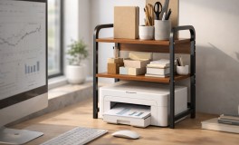 Fémvázas emeletes polc