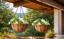 2 db Kinzo Függő Kókuszrost kaspó