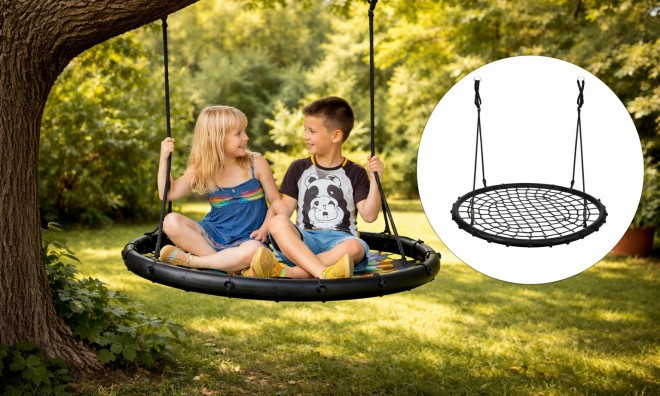 Fonott Gólyafészek hinta