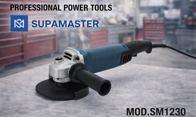 SUPAMASTER vezetékes sarokcsiszoló