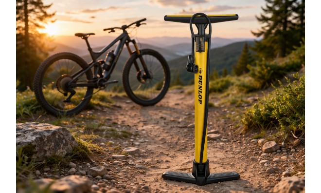 Dunlop univerzális kerékpárpumpa