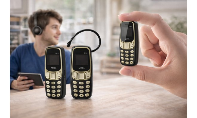 MKTEL Mini mobil fülhallgatóval