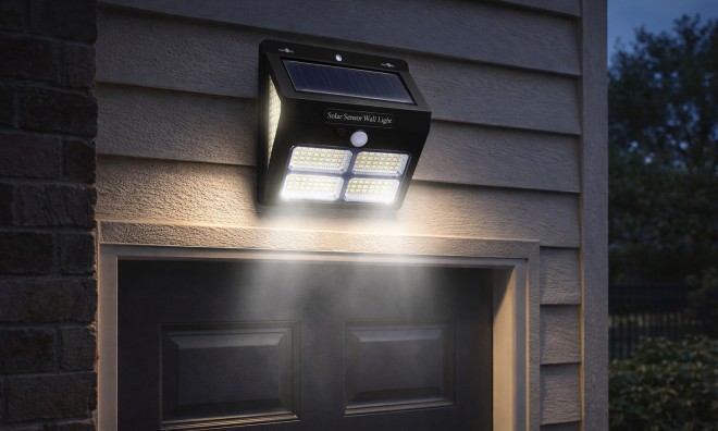 1+1 Mozgásérzékelős LED Lámpa