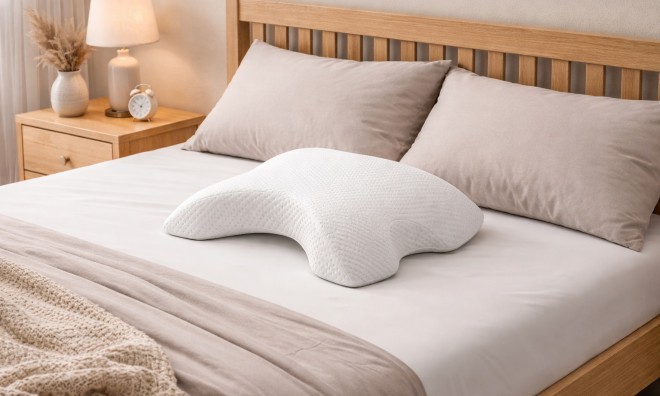 Memóriahabos ortopéd párna