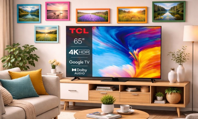 TCL 65'' 4K HDR Smart TV