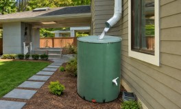 Esővízgyűjtő Tartály Csappal 200 L