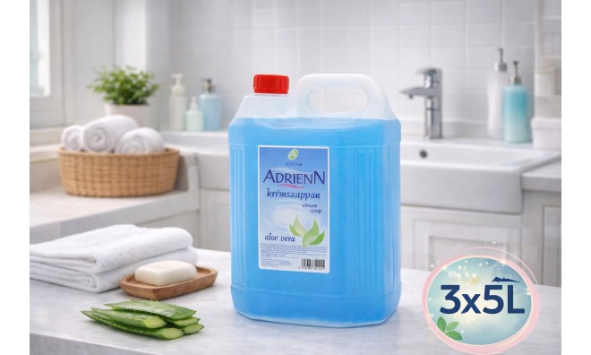 3x5L Adrienn folyékony krémszappan