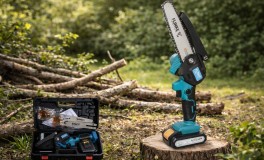 Akkus Láncfűrész Szett 6” 