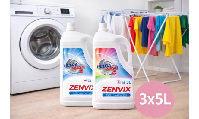 Zenvix Mosógél 3x5L Pack