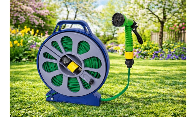 Öntöző szett - 15 m flexibilis