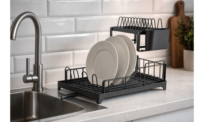 Kétszintes edényszárító