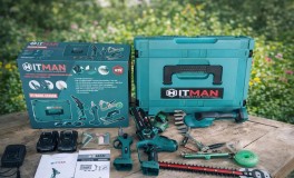 Hitman Akkus Kerti Szerszám Készlet