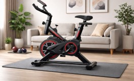 Spinning bicikli LCD kijelzővel