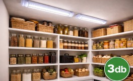 3db T8 LED fénycső, 120 cm