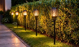 5db Napelemes Fáklya