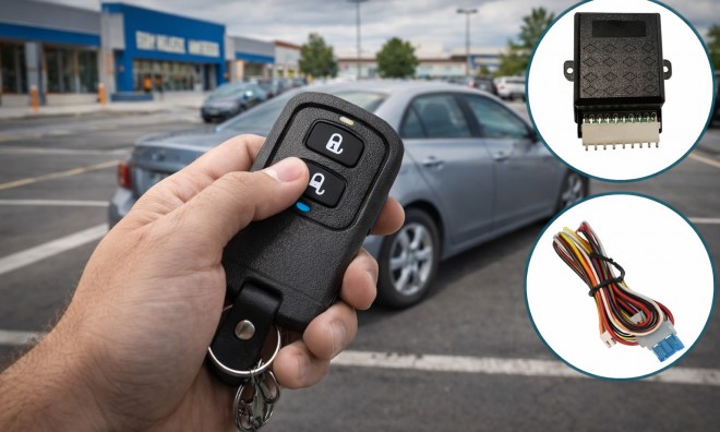 Autós központi zár távvezérlő