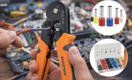 Krimpelő fogó érvéghüvelyekhez