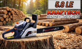 KrafTech Benzines láncfűrész 5,8 LE