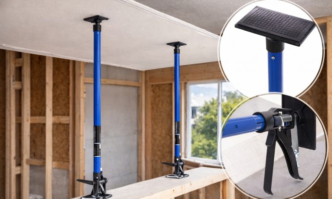 Kraft&Dele Rugós Gipszkarton emelő