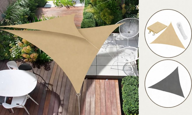 LifeTime 3,6 x 3,6 m-es napvitorla