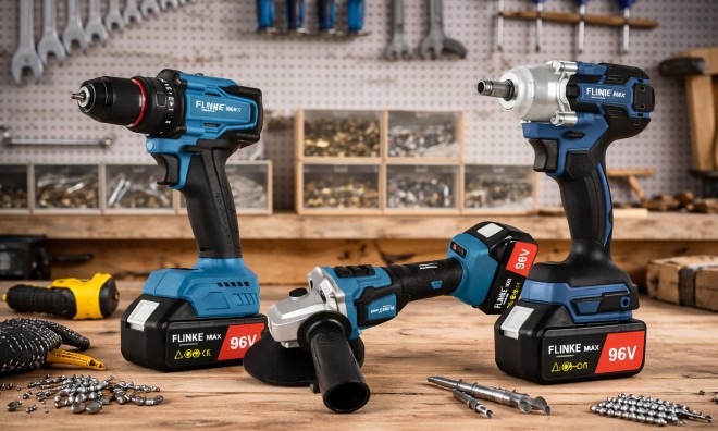 Akkus Szerszámgép Szett