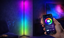 Színváltós LED Saroklámpa