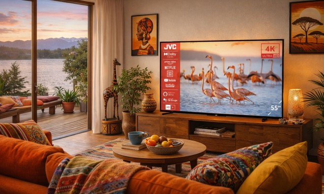 JVC 55'' LCD LED Smart Tv