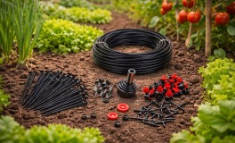 Csepegtető, öntöző rendszer