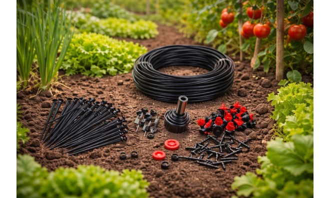 Csepegtető, öntöző rendszer