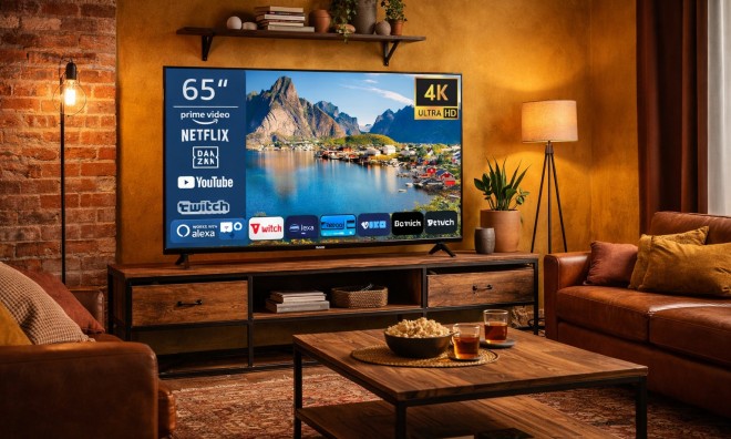 Telefunken 65'' 4K LED Smart Tv