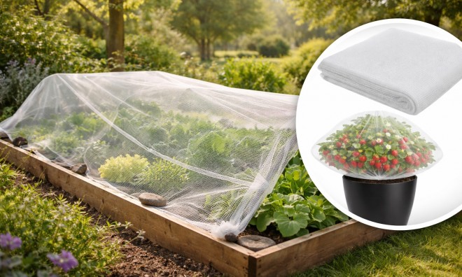 2db Gardlov 3x6m ágyás védőháló