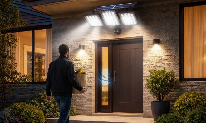 LED Lámpa Mozgásérzékelővel