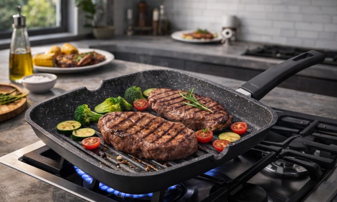 ZILNER grill serpenyő 25 cm