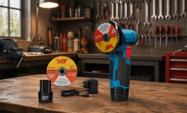 THO Mini Dupla Akkus Sarokcsiszoló