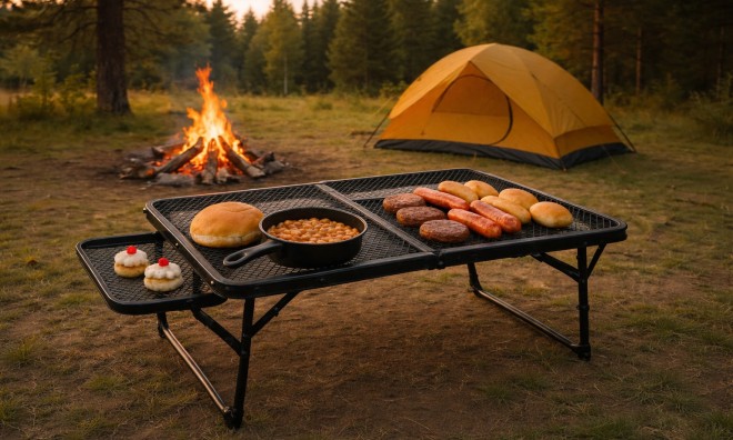 Luaro összecsukható kempingasztal