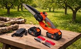 Haina 8'' 2 akkus Láncfűrész 62V