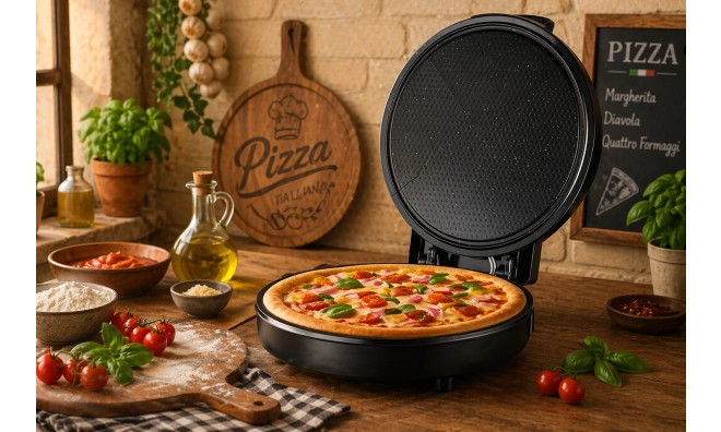 Elektromos pizzasütő, 1100 W