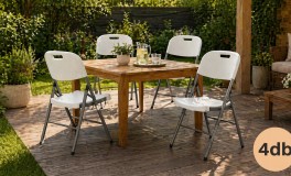 4db Összecsukható catering szék