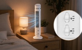 2 fokozatú Oszlopventilátor