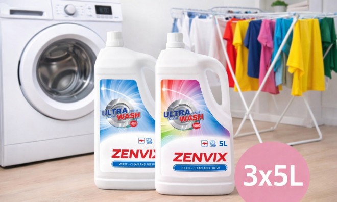 Zenvix Mosógél 3x5L Pack
