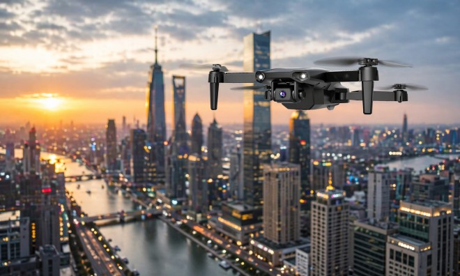 E99 PRO2 összecsukható 4K drón